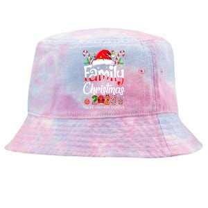 Funny Squad Santa Family Christmas 2024 Matching Outfit Xmas Gift Tie-Dyed Bucket Hat