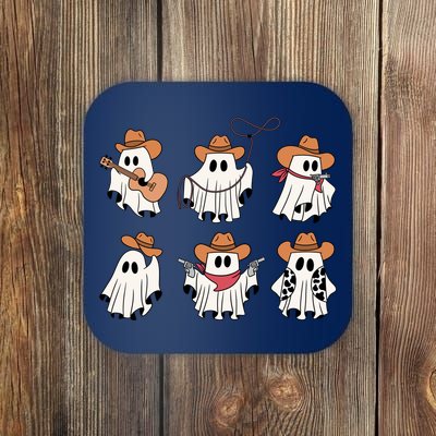 Funny Saying Spooky Season Halloween Western Coaster