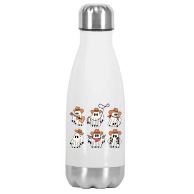 Funny Saying Spooky Season Halloween Western Stainless Steel Insulated Water Bottle