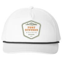 Fort Stevens State Park Oregon Retro Snapback Five-Panel Rope Hat