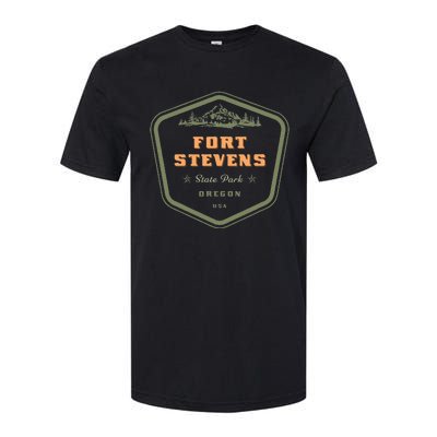 Fort Stevens State Park Oregon Retro Softstyle® CVC T-Shirt