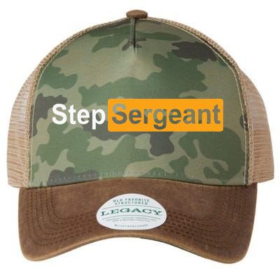 Funny Step Sergeant Legacy Tie Dye Trucker Hat