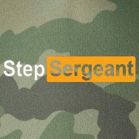 Funny Step Sergeant Legacy Tie Dye Trucker Hat