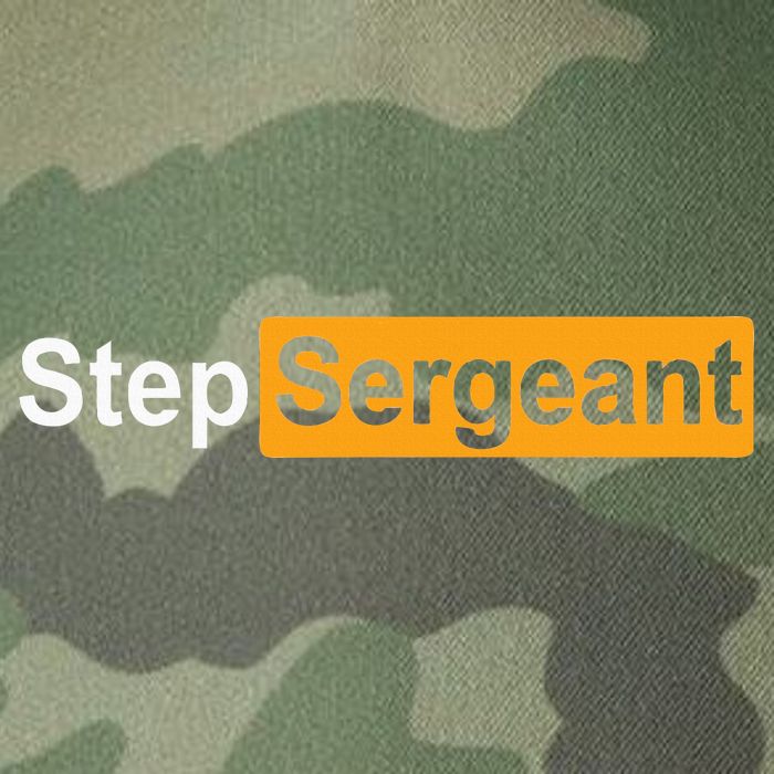 Funny Step Sergeant Legacy Tie Dye Trucker Hat