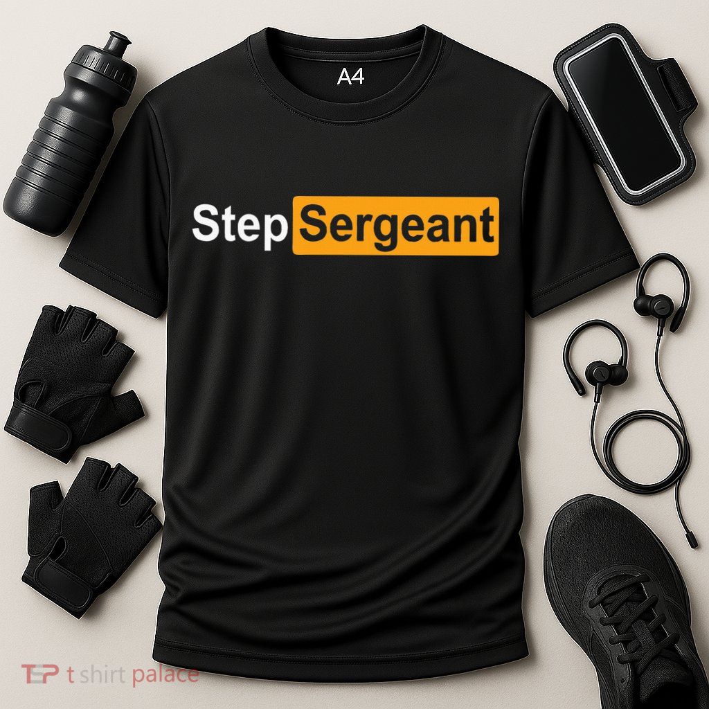 Funny Step Sergeant Performance Shirt