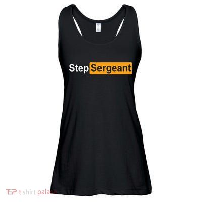 Funny Step Sergeant Ladies Essential Flowy Tank