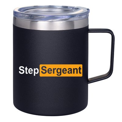 Funny Step Sergeant 12oz Stainless Steel Coffee Mug