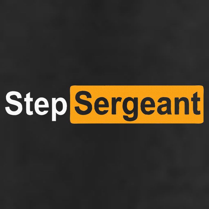 Funny Step Sergeant Tumbler