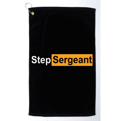 Funny Step Sergeant Golf Towel