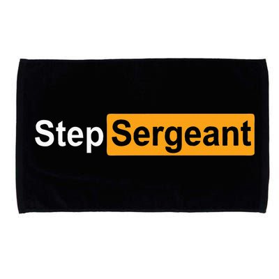 Funny Step Sergeant Microfiber Hand Towel
