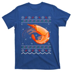 Funny Santa Shrimp Fish Xmas Gift Ugly Shrimp Christmas Great Gift T-Shirt