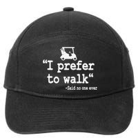 Funny Stop Staring At My Golf Balls | Cute Golfing Gift Joke 7-Panel Snapback Hat