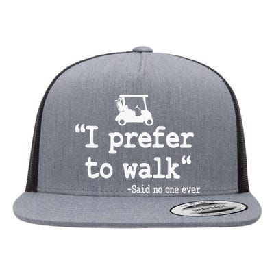 Funny Stop Staring At My Golf Balls | Cute Golfing Gift Joke Flat Bill Trucker Hat