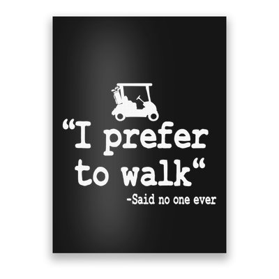 Funny Stop Staring At My Golf Balls | Cute Golfing Gift Joke Poster