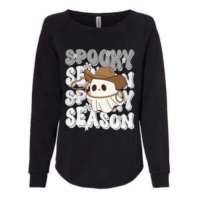 Funny Saying Spooky Season Halloween Western Gift Womens California Wash Sweatshirt