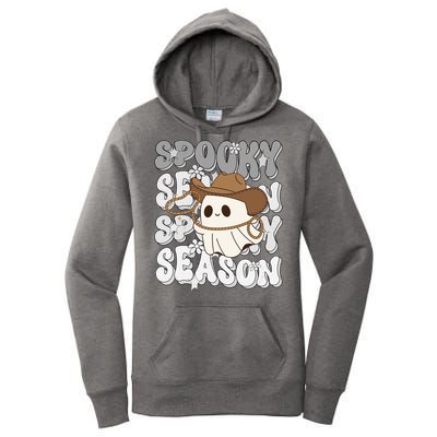 Funny Saying Spooky Season Halloween Western Gift Women's Pullover Hoodie