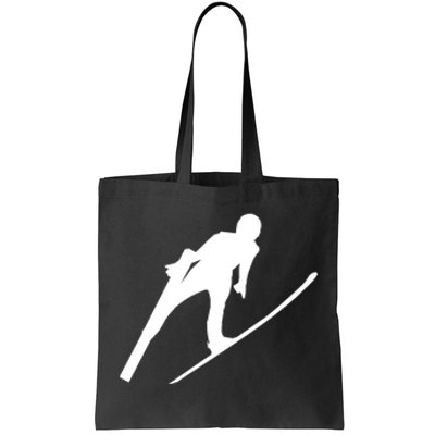 Funny Ski Skiing Lover Gift For Skiers Tote Bag