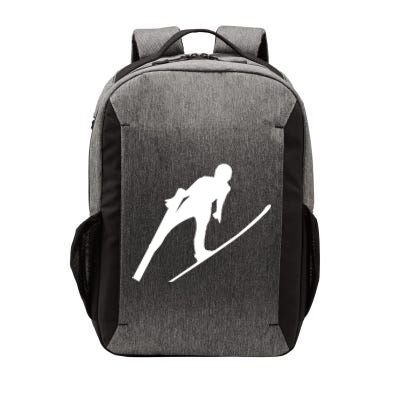 Funny Ski Skiing Lover Gift For Skiers Vector Backpack