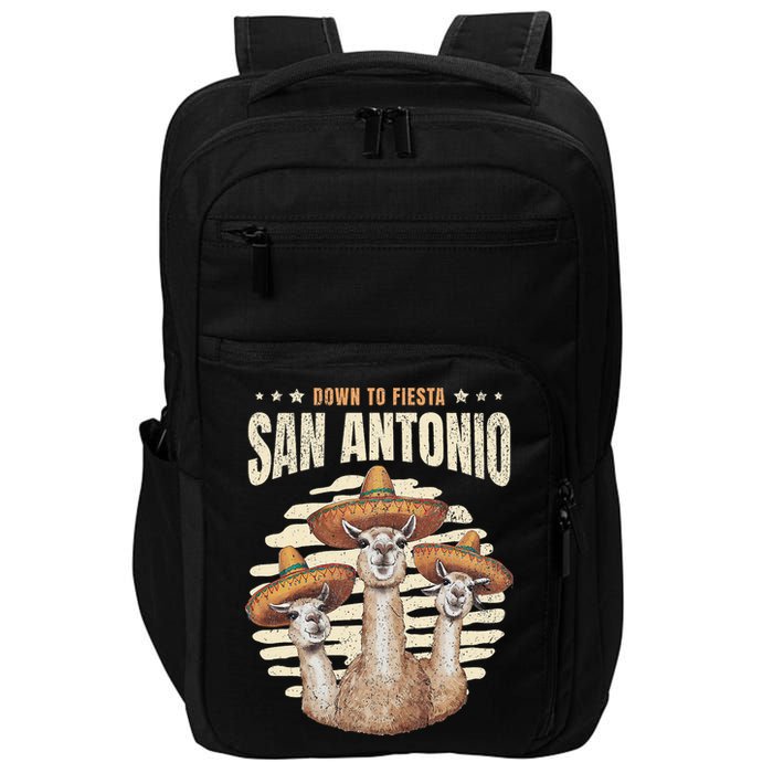 Fiesta Squad San Antonio Texas Cinco De Mayo Lets Fiesta Impact Tech Backpack