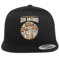 Fiesta Squad San Antonio Texas Cinco De Mayo Lets Fiesta Flat Bill Trucker Hat