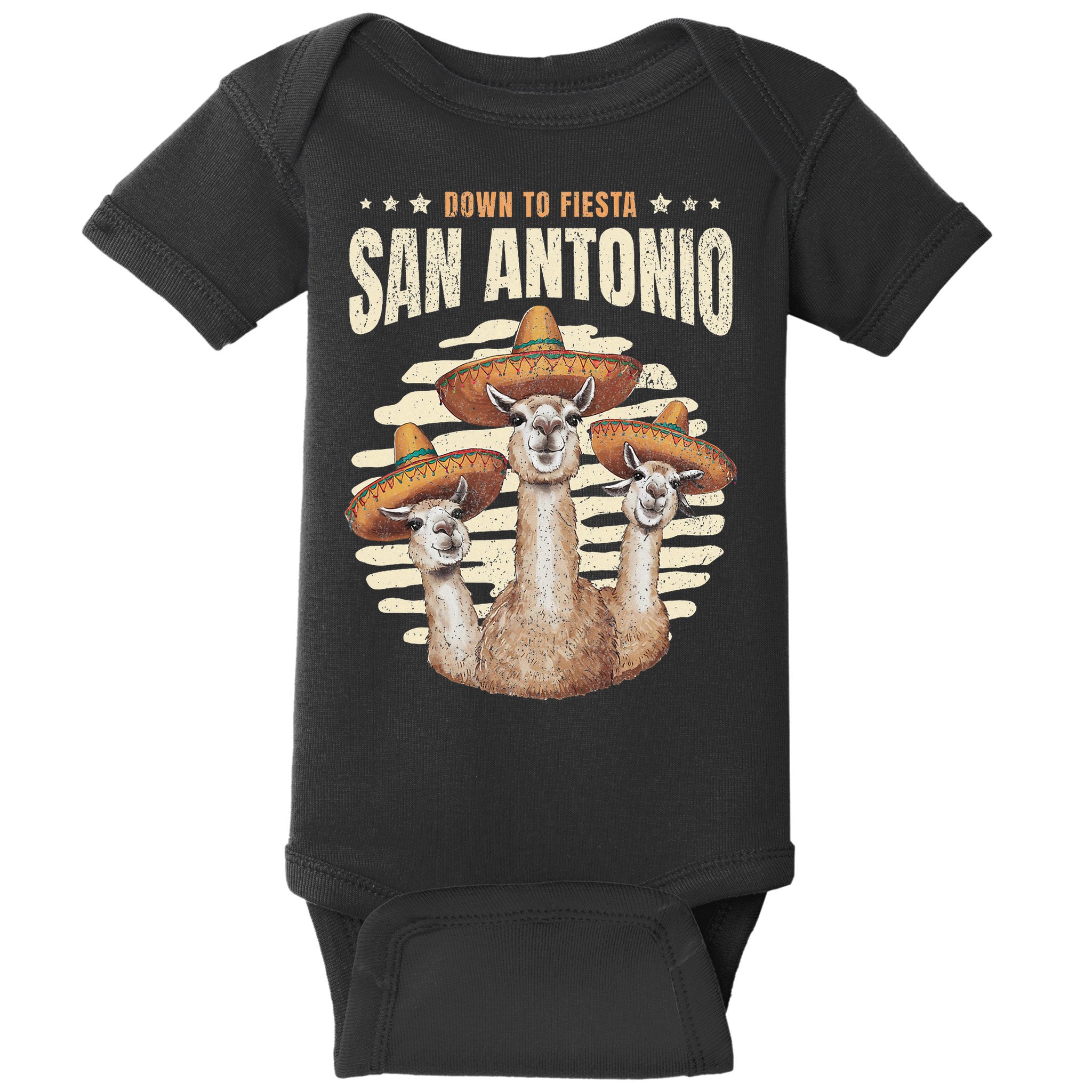 Fiesta Squad San Antonio Texas Cinco De Mayo Lets Fiesta Baby Bodysuit