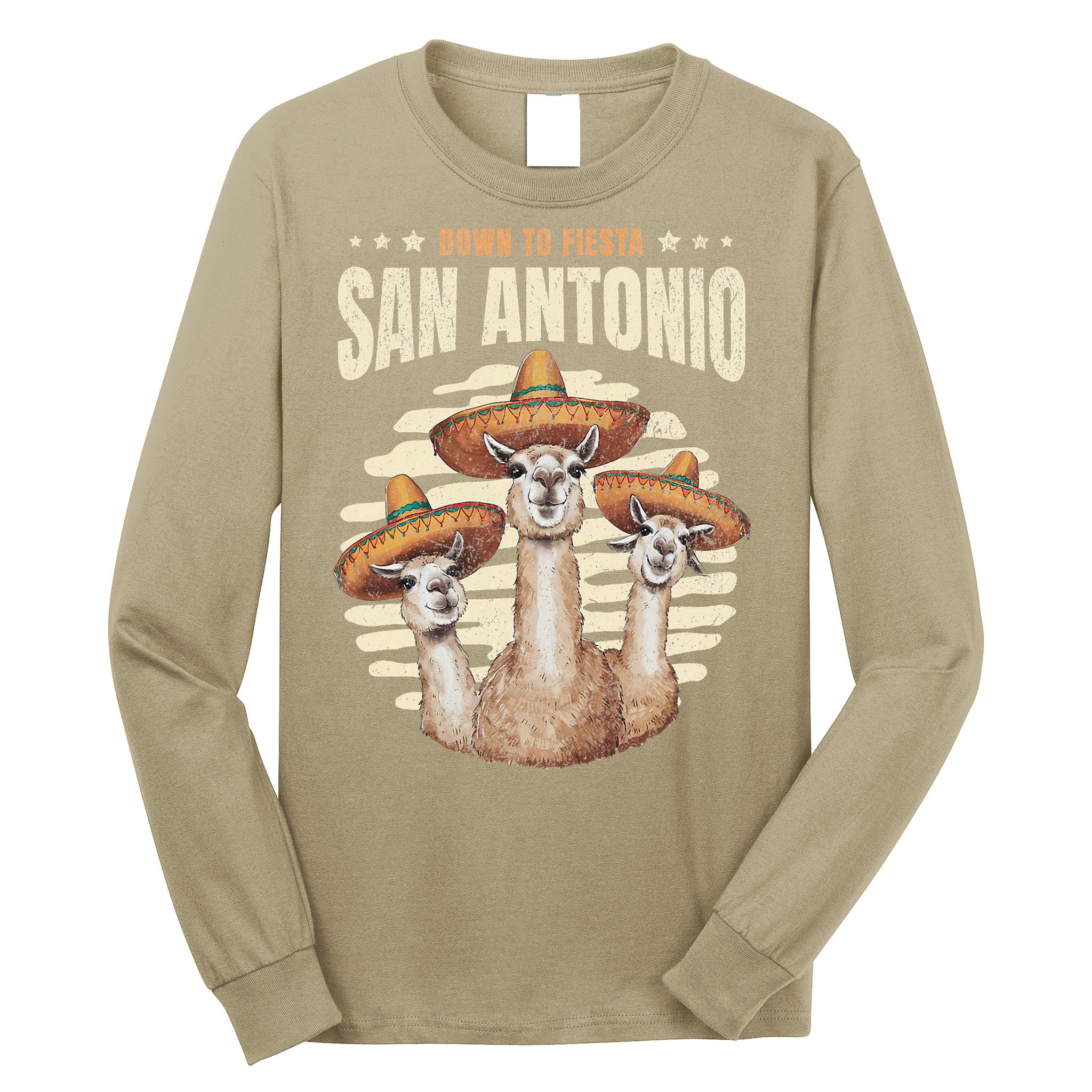 Fiesta Squad San Antonio Texas Cinco De Mayo Lets Fiesta Long Sleeve Shirt