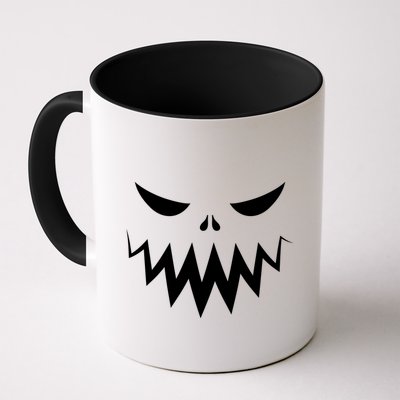 Funny Scary Smiling Face Custom Halloween Gift Mug