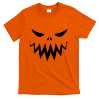 Funny Scary Smiling Face Custom Halloween Gift T-Shirt