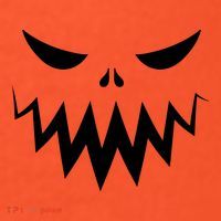 Funny Scary Smiling Face Custom Halloween Gift Short Acrylic Beanie