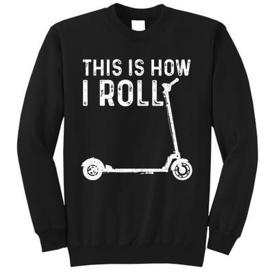 Funny Stunt Scooters Art For Women Best Rider Enthusiast Sweatshirt