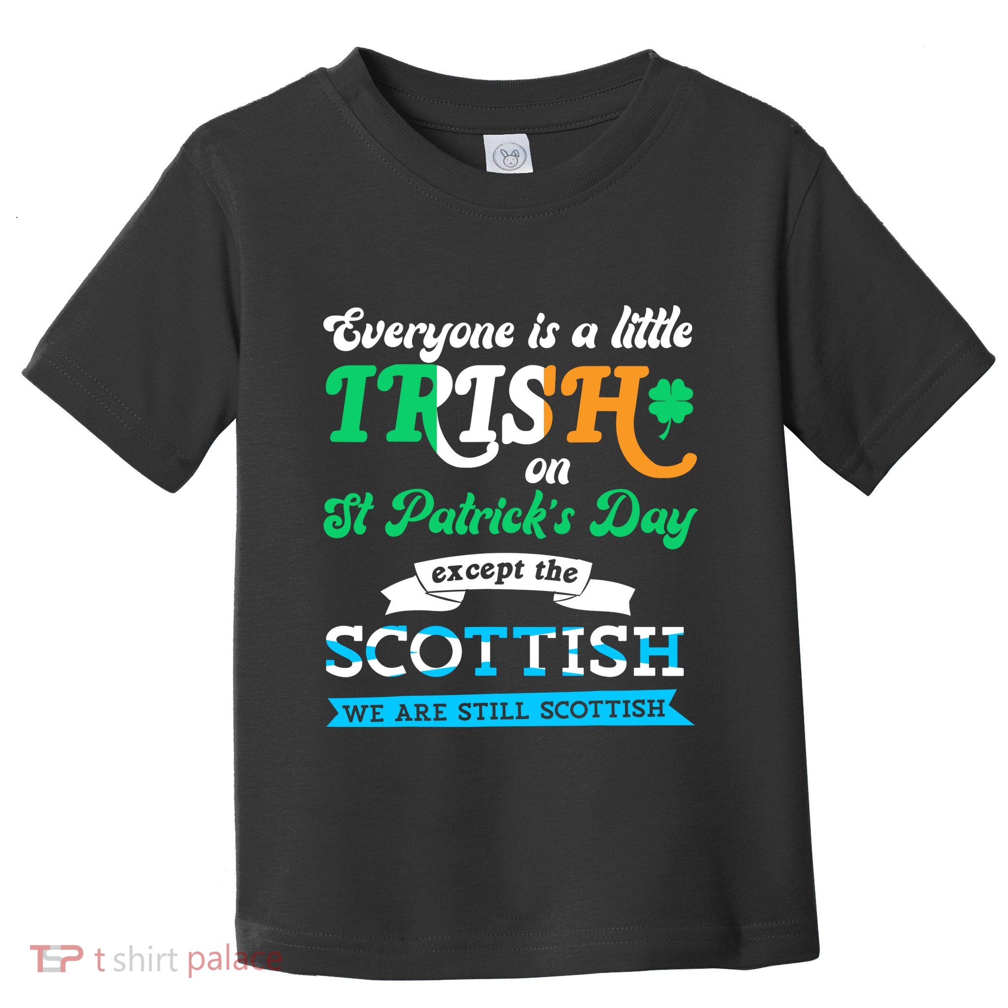 Funny Scottish St Patricks Day Scotland St Pattys Day Toddler T-Shirt