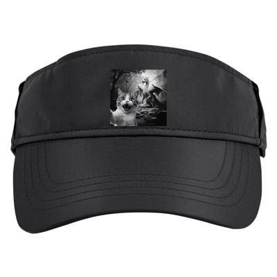 Funny Surprised Scared Cat Selfie With Dragon Adult Drive Performance Visor