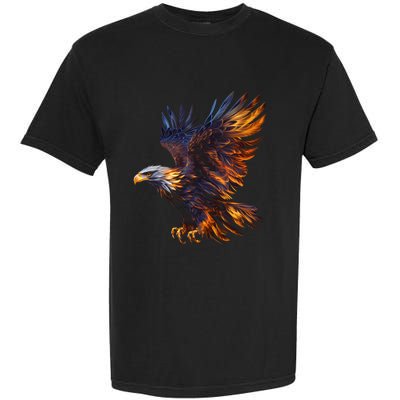 Fiery Steller's Seaeagle Graphic Garment-Dyed Heavyweight T-Shirt