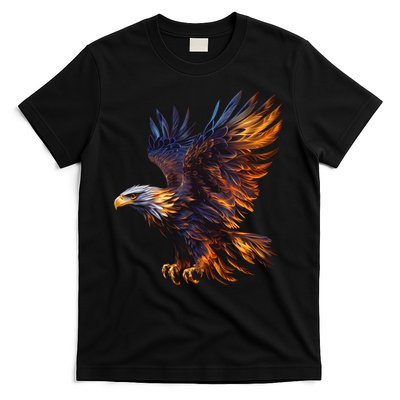 Fiery Steller's Seaeagle Graphic T-Shirt