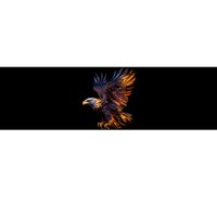 Fiery Steller's Seaeagle Graphic Bumper Sticker