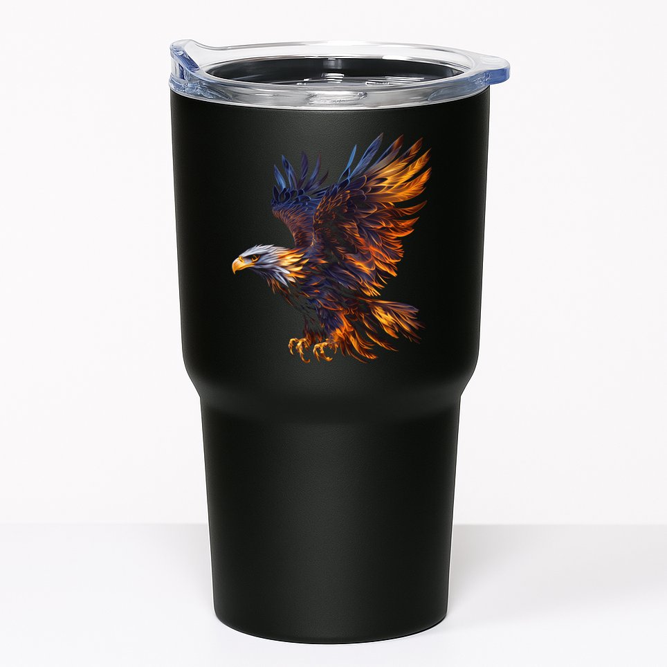 Fiery Steller's Seaeagle Graphic Tumbler
