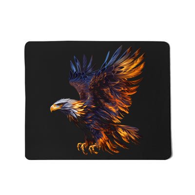 Fiery Steller's Seaeagle Graphic Mousepad