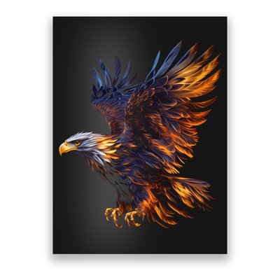Fiery Steller's Seaeagle Graphic Poster