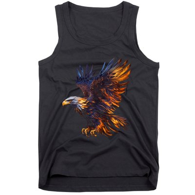 Fiery Steller's Seaeagle Graphic Tank Top