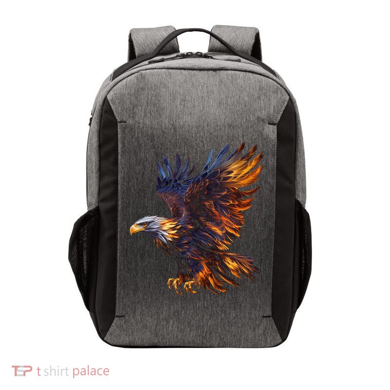Fiery Steller's Seaeagle Graphic Vector Backpack