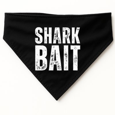 Funny Shark Shark Bait USA-Made Doggie Bandana