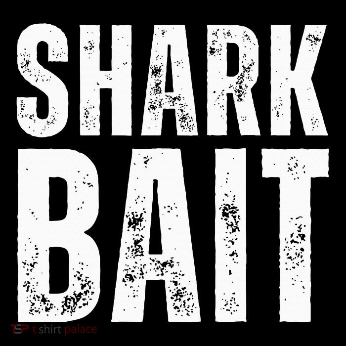 Funny Shark Shark Bait Flexfit Unipanel Trucker Cap
