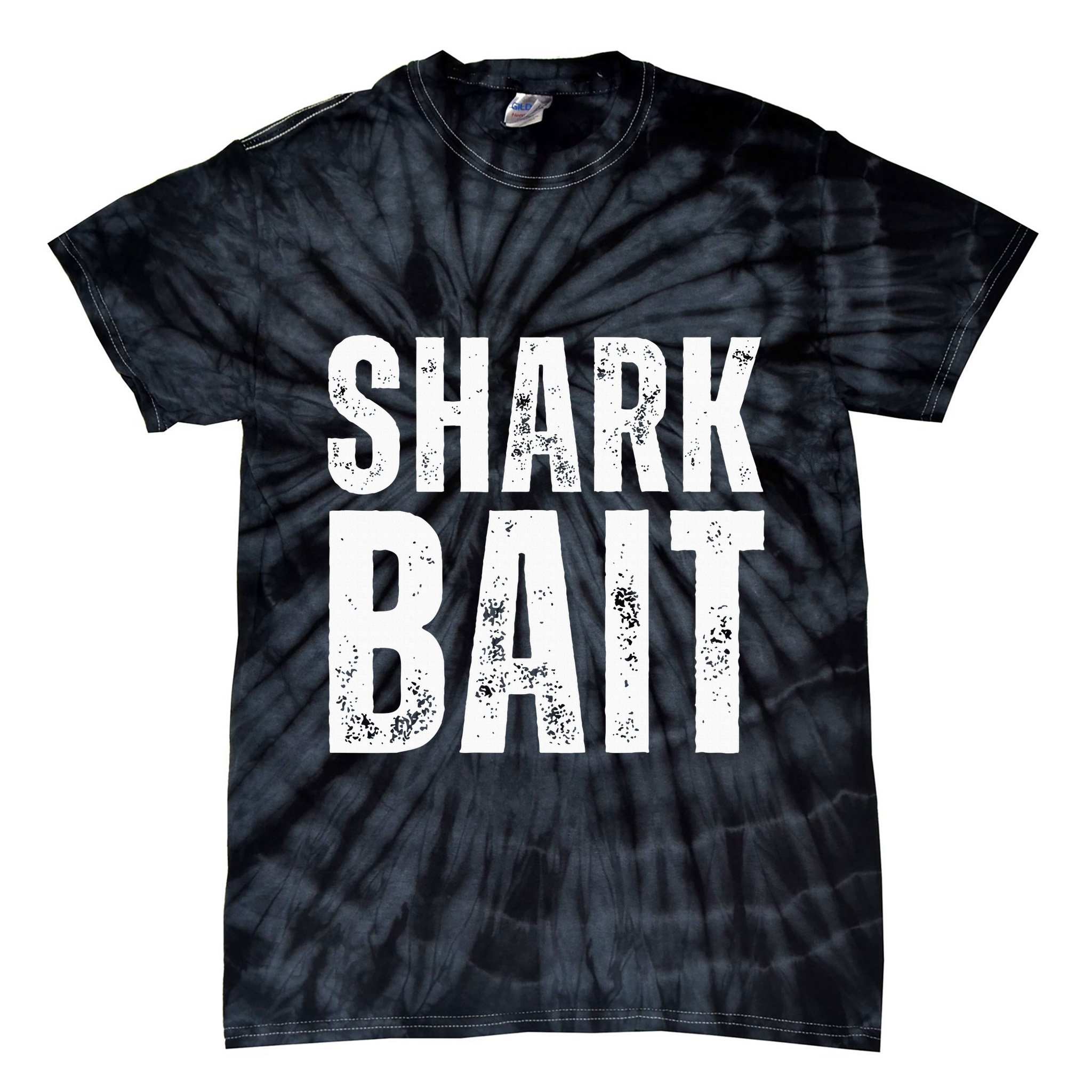Funny Shark Shark Bait Tie-Dye T-Shirt