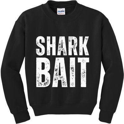 Funny Shark Shark Bait Kids Sweatshirt