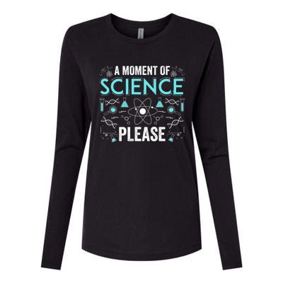 Funny Scientist Science Chemistry Physics Lover Geek Nerd Cool Gift Womens Cotton Relaxed Long Sleeve T-Shirt