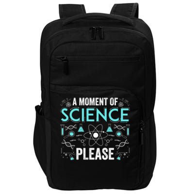 Funny Scientist Science Chemistry Physics Lover Geek Nerd Cool Gift Impact Tech Backpack