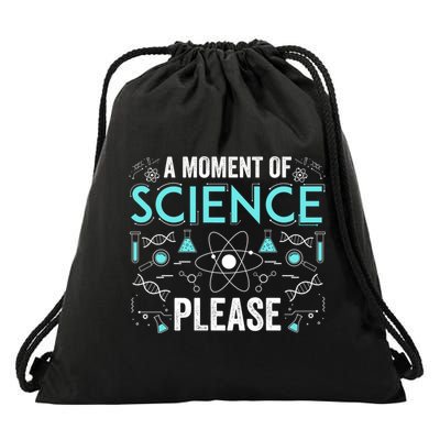 Funny Scientist Science Chemistry Physics Lover Geek Nerd Cool Gift Drawstring Bag