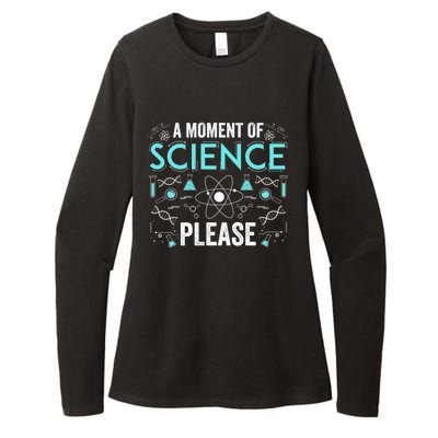 Funny Scientist Science Chemistry Physics Lover Geek Nerd Cool Gift Womens CVC Long Sleeve Shirt