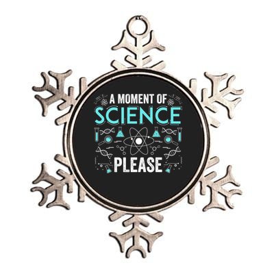 Funny Scientist Science Chemistry Physics Lover Geek Nerd Cool Gift Metallic Star Ornament