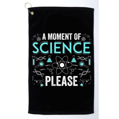 Funny Scientist Science Chemistry Physics Lover Geek Nerd Cool Gift Platinum Collection Golf Towel